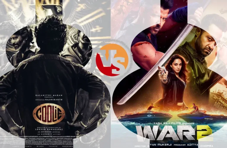 Box Office Clash — Rajinikanth’s Coolie Day-4 vs War 2